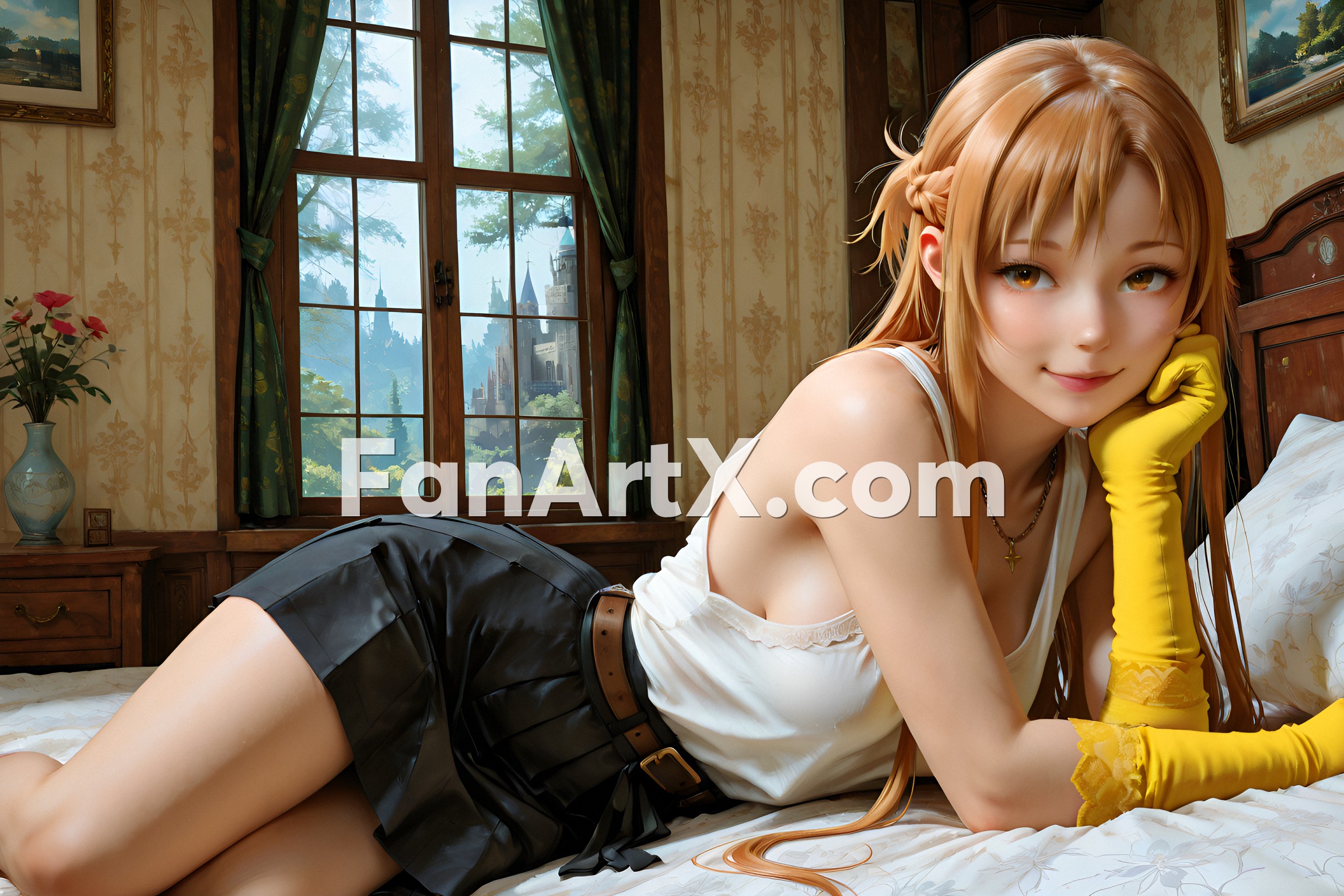 Sao Asuna Yuuki Fanart - Sword Art Online character 3399842